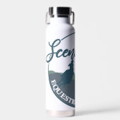 Bouteille d'eau SCEC 1, grand logo (Avant)