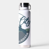 Bouteille d'eau SCEC 1, grand logo (Arrière)
