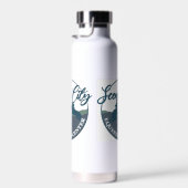 Bouteille d'eau SCEC, petit logo (Plage)