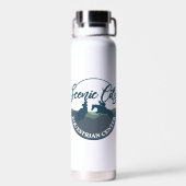 Bouteille d'eau SCEC, petit logo (Arrière)