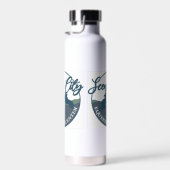 Bouteille D'eau SCEC, petit logo (Plage)