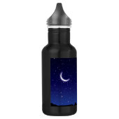 Bouteille D'eau Scène de lune et d'étoiles (Gauche)