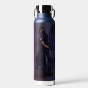 Bouteille D'eau Sci Fi Action Girl