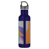 Bouteille D'eau Sci-fi Fantasy Female Creature Water Bottle (Dos)
