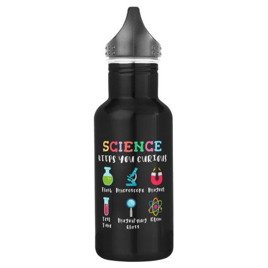 Bouteille D'eau Science keeps you curious (Gauche)