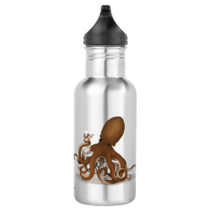 Bouteille D'eau Sciences de la Chimie de l'Octopus Tenir une fiole