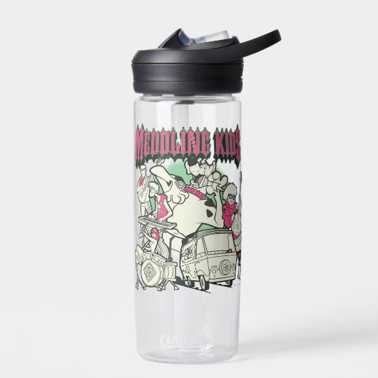 Bouteille D'eau Scooby-Doo et le groupe Gang Meddling Kids Punk (Gauche)