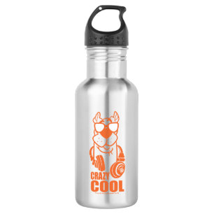 Bouteille D'eau Scooby-Doo" graphique frais "fou d'écouteur