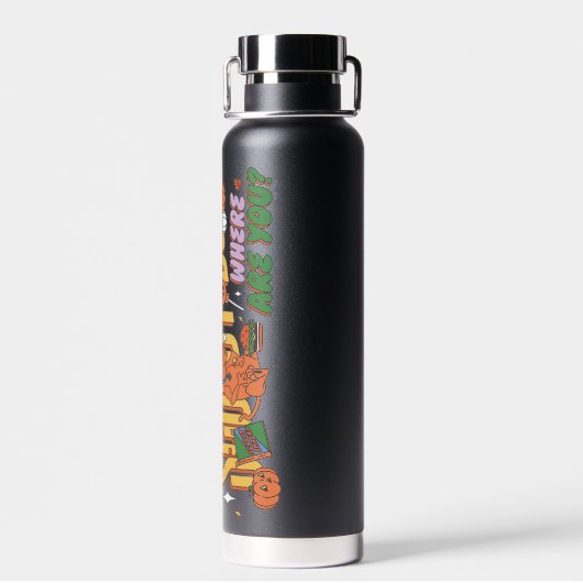 Bouteille D'eau Scooby-Doo Halloween Snack Logo (Arrière)