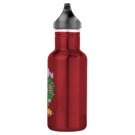 Bouteille D'eau Scooby-Doo Holiday Snack Wreath Graphic (Droite)