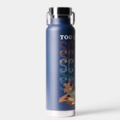 Bouteille D'eau Scooby Doo Trop Cool Pour L'École (Avant)