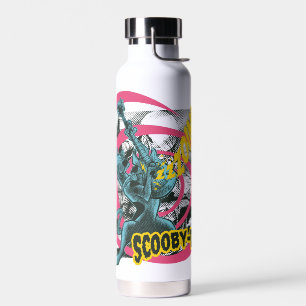 Bouteille D'eau Scooby-Doo Zoinks Punk Guitare Graphisme