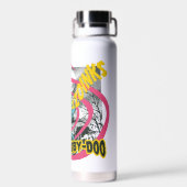 Bouteille D'eau Scooby-Doo Zoinks Punk Guitare Graphisme (Arrière)
