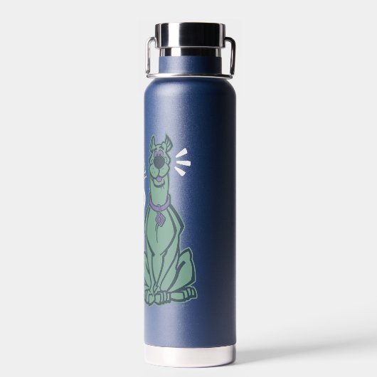 Bouteille D'eau Scooby rétro "OMG" (Arrière)