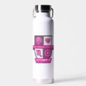 Bouteille D'eau Scorpio Birthday Crest™ for October 24-31 (Avant)