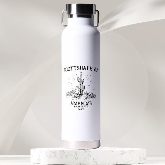 Bouteille D'eau Scottsdale Bachelorette Week-end Voyage de fille s