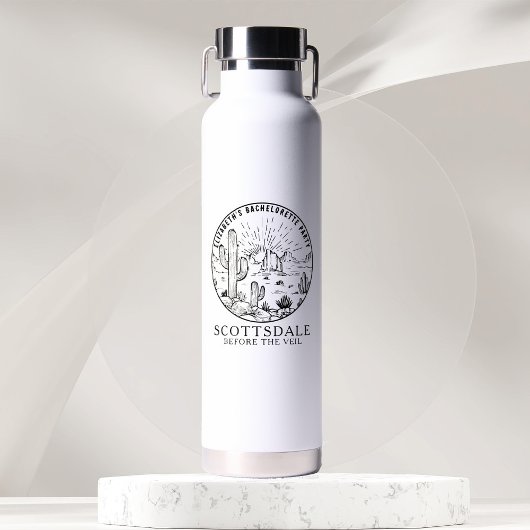 Bouteille D'eau Scottsdale enterrement de vie de jeune fille demoi