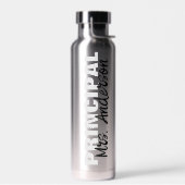 Bouteille D'eau Script de nom du principal personnalisé (Gauche)