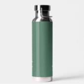 Bouteille D'eau Script de nom personnalisé vert (Gauche)