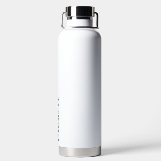 Bouteille D'eau Script simple (Plage)