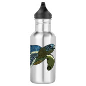 Bouteille D'eau Sea turtle cartoon (Droite)