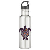 Bouteille D'eau Sea Turtle Halloween Spider-web Pumpkin Ghost Hall (Devant)