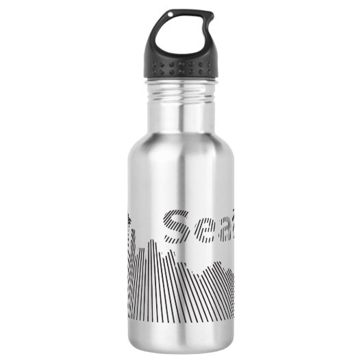 Bouteille D'eau Seattle Graphic (Devant)