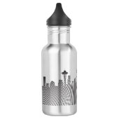 Bouteille D'eau Seattle Graphic (Gauche)
