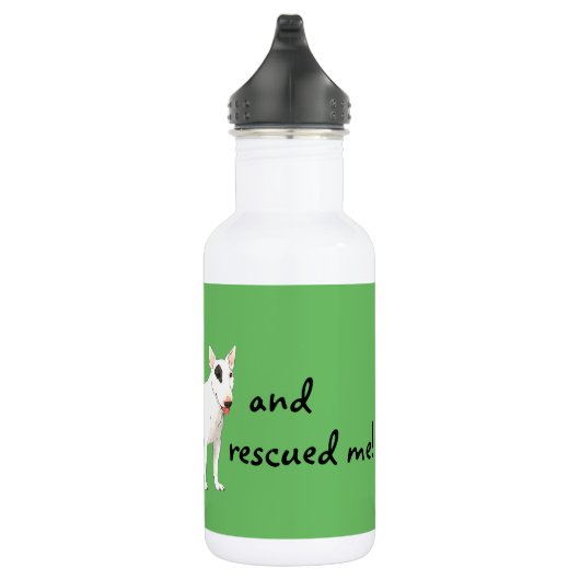 Bouteille D'eau Secourir Bull Terrier (Droite)