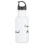 Bouteille D'eau Secourir Dachshund À poils durs (Dos)