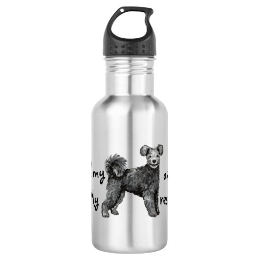 Bouteille D'eau Secourir Pumi (Devant)