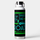 Bouteille D'eau Sécurité routière à bicyclette (Plage)
