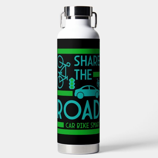 Bouteille D'eau Sécurité routière à bicyclette (Avant)