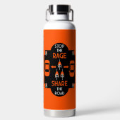 Bouteille D'eau Sécurité routière à bicyclette (Plage)