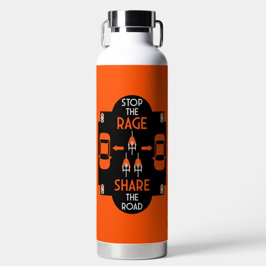 Bouteille D'eau Sécurité routière à bicyclette (Avant)