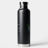 Bouteille D'eau Sensibilisation à la bipolarité | S'épanouir avec (Droite)