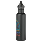 Bouteille D'eau Sensibilisation à la dyslexie Dyslexique (Droite)