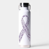 Bouteille D'eau Sensibilisation à la violence domestique (Avant)