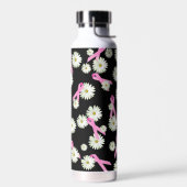 Bouteille D'eau Sensibilisation au cancer du sein Rubans roses (Gauche)