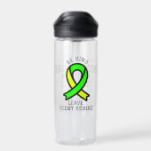 Bouteille D'eau Sensibilisation aux MCS de sensibilité chimique mu (Arrière)