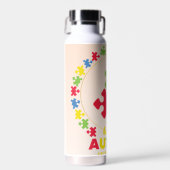 Bouteille D'eau Sensibilisation sur l'autisme (Avant)
