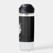 Bouteille D'eau Serbie Fitness & blason serbe / drapeau (Arrière)