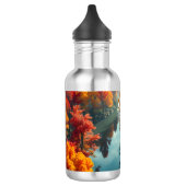 Bouteille D'eau Serene River Shore Reflection Nature Art  (Gauche)