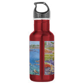 Bouteille D'eau Sérénité de Pacific Grove (Dos)