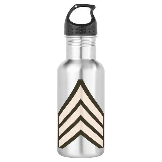 Bouteille D'eau Sergent d'armée (Devant)