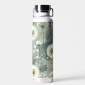 Bouteille D'eau Série de design Pissenlit #3 (Arrière)