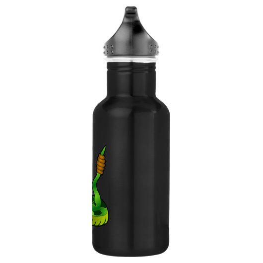 Bouteille D'eau Serpent à sonnettes de bande dessinée (Droite)