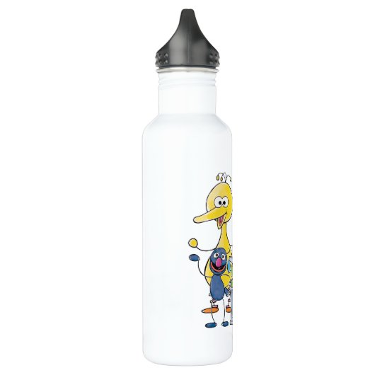 Bouteille D'eau Sesame Pals Doodley Graphisme (Gauche)