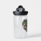 Bouteille D'eau Sésame Sésame | Oscar the Grouch Doodle Heart (Avant)