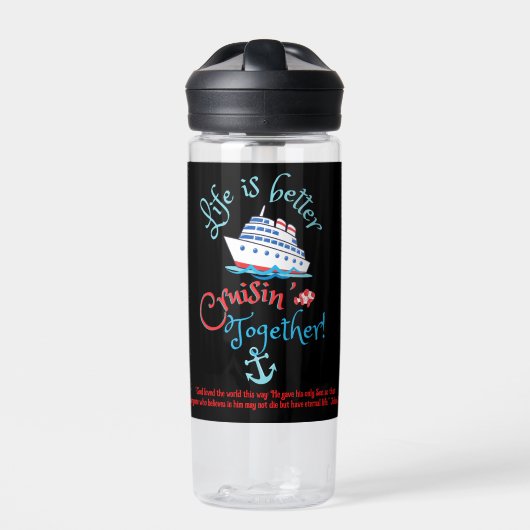 Bouteille D'eau Set Sail Cruise Water Bottle (Extérieur)